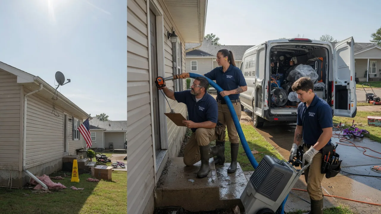 Ceiling Water Damage Restoration in Hawley, PA near me
